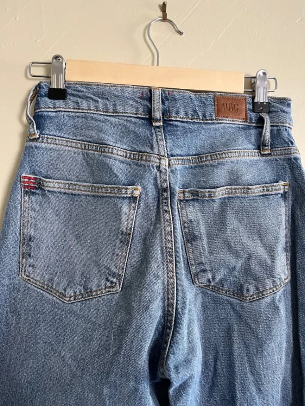 BDG high-rise straight jeans